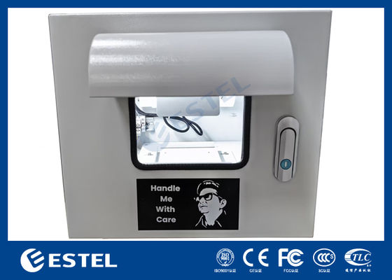 Gabinete de Impressora Externo W340×D440×H300mm Adequado para Estações de Monitoramento Agrícola
