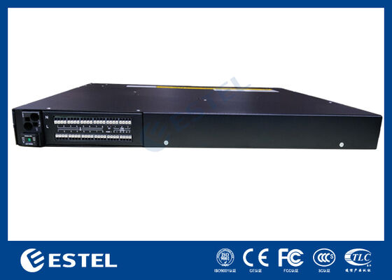 Sistema de Energia para Telecomunicações 8kW 1U Subrack com Largura Padrão de 19 Polegadas e Múltiplas Portas de Comunicação para Rede Flexível