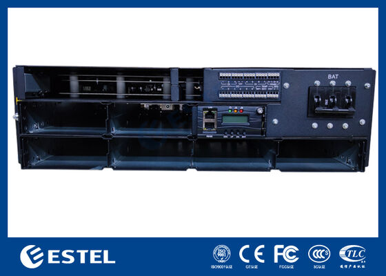 Sistema de Alimentação CC Modular Rack-Mount 3U 18kW One-stop Telecom com Retificadores de 3kw