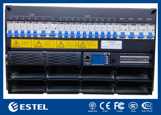 Sistema de Energia para Telecomunicações de Alta Eficiência 30kW 6U, Sistema Retificador Modular, Solução de Energia para Telecomunicações Montada em Rack