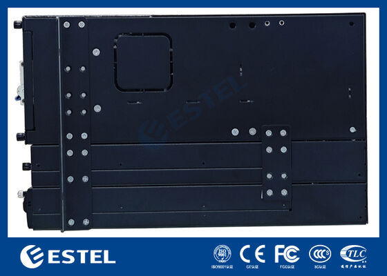 Sistema de retificação de telecomunicações que fornece contatos secos na porta de internet RS485 e capacidades de monitoramento remoto para gestão e controlo da rede