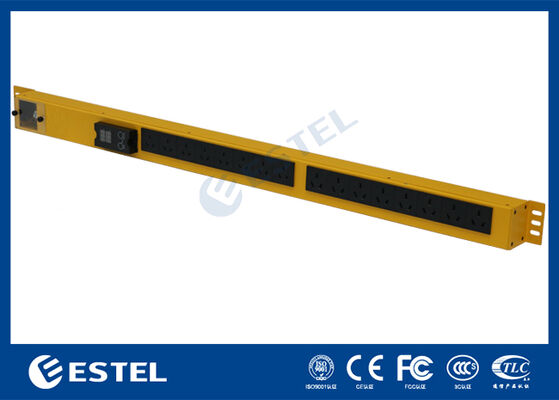 Unidade de Distribuição de Energia Inteligente Montada em Rack, Fornecendo Gerenciamento de Energia com Medidor de Tensão e Corrente Integrado para Monitoramento Preciso