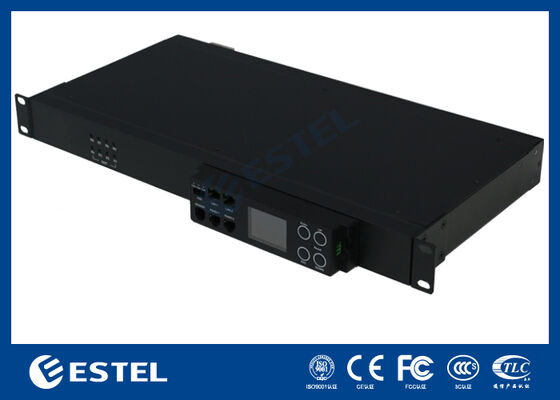 Uma unidade de distribuição de energia inteligente concebida para fornecer distribuição de energia com uma corrente de saída máxima de 16 amperes por canal