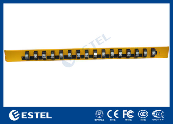 Unidade de distribuição de energia vertical do centro de dados de telecomunicações PDU com proteção independente para cada circuito