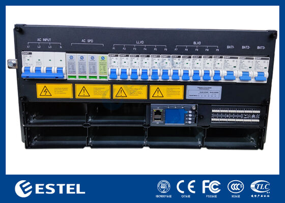Sistema de retificador DC48V de 18 kW com gestão remota para redes de telecomunicações