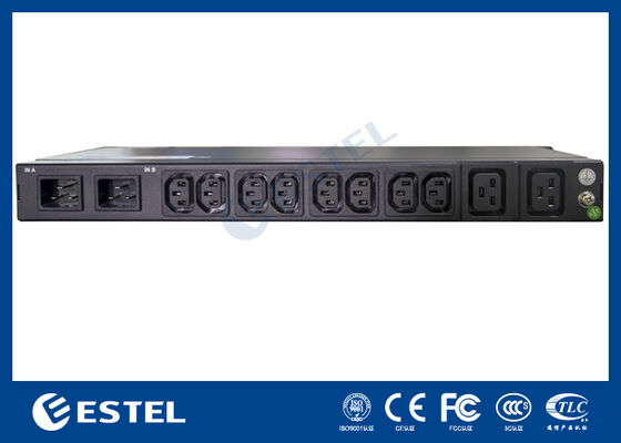 Unidade de Distribuição de Energia (PDU) de Telecomunicações 48VDC com Monitoramento Modular para Sistemas de Comunicação