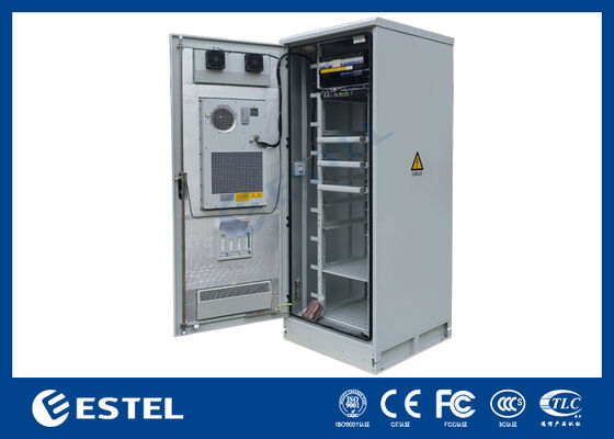 Potência do retificador de telecomunicações de 24kW em temperatura controlada IP65 Recinto externo de 38U