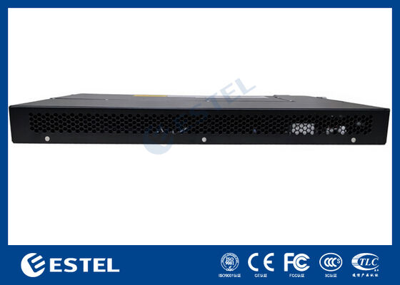 1U Rack Mount Telecom DC Power System com distribuição integrada e controlador inteligente