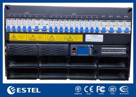 SNMP RS232 RS485 personalizou sistemas de energia das telecomunicações para uma comunicação exterior