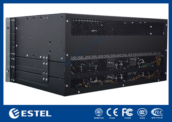 Gabinete de Telecomunicações Integrado 21U IP55 com Sistema Retificador DC48V 24kw LLVD BLVD