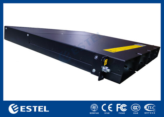 ET48100-P5E21 1U 2-Slot High-Voltage DC Solar Expansion Shelf for -48V Telecom Power Systems