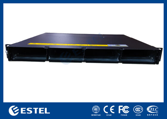 1U 2 Slot Alta Voltagem DC e DC Prateleira de Expansão Solar para Sistemas de Energia de Telecomunicações de 48 V