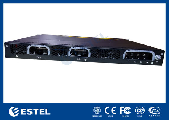 1U 2 Slot Alta Voltagem DC e DC Prateleira de Expansão Solar para Sistemas de Energia de Telecomunicações de 48 V