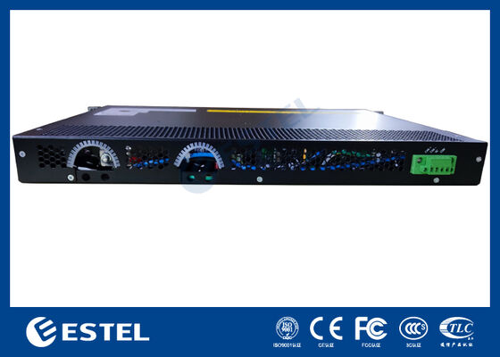 1U 2 Slot Alta Voltagem DC e DC Prateleira de Expansão Solar para Sistemas de Energia de Telecomunicações de 48 V