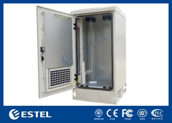 Compacto 20U IP55 gabinete exterior com opcional 500w ar condicionado para equipamentos de rede