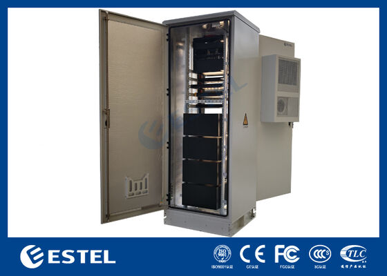 Gabinete de Armazenamento de Energia Integrado Externo com Acesso de Duas Portas e Rack de Bateria Multicamadas para Aplicações de Telecomunicações e Energia de Backup