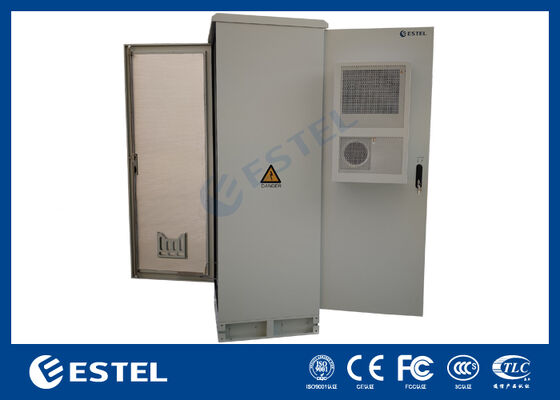 Gabinete de Armazenamento de Energia Integrado Externo com Acesso de Duas Portas e Rack de Bateria Multicamadas para Aplicações de Telecomunicações e Energia de Backup