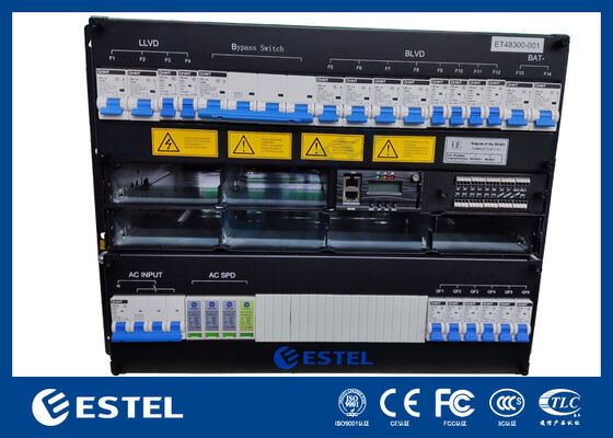 Sistema de Alimentação DC Compacto 7U para Redes de Telecomunicações e Infraestrutura de Comunicação Saída de 6kW Controle Integrado e Conversão de Potência