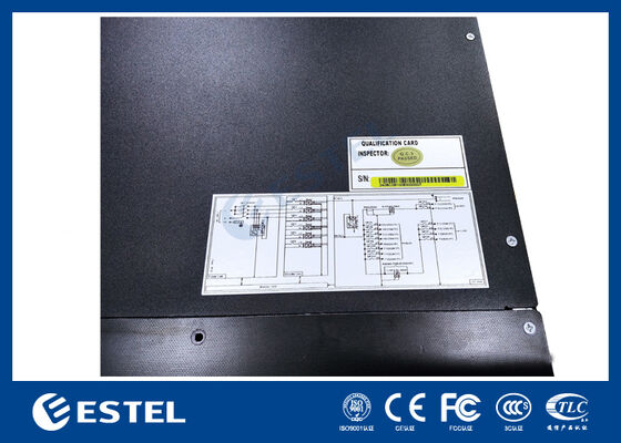 Sistema de Alimentação DC Compacto 7U para Redes de Telecomunicações e Infraestrutura de Comunicação Saída de 6kW Controle Integrado e Conversão de Potência