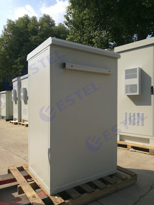 Condicionador de ar da C.C. que refrigera a fonte de alimentação do cerco da montagem de Polo com 21U cremalheira de 19 polegadas