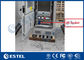 Condicionador de ar exterior de aço galvanizado do armário das telecomunicações que refrigera com sistema do retificador