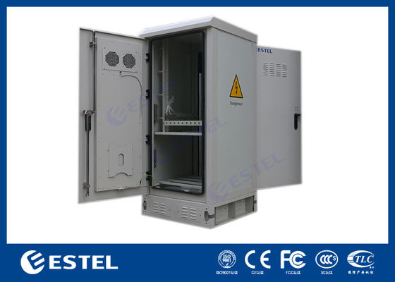 Armário de poder exterior do painel da estrutura do sanduíche para a bateria do equipamento de 19 polegadas